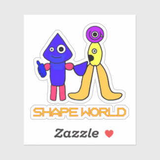 Sticker Shape World
