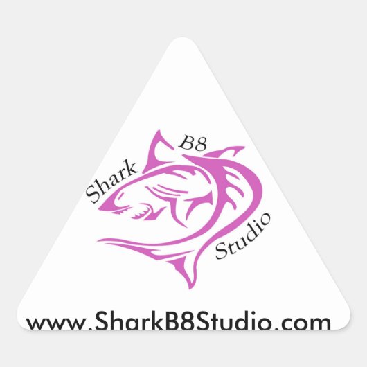Sticker Shark B8 Studio (Devant)