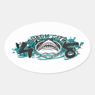 Sticker Shark City Bay Area 408