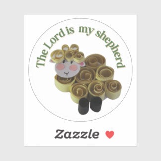 Sticker Sheep christian message