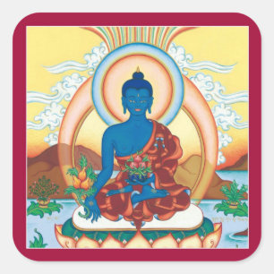 STICKER SHEET - Medicijn Boeddha - Healing Master