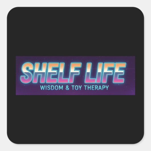 Sticker Shelf Life Logo 2 (Voorkant)