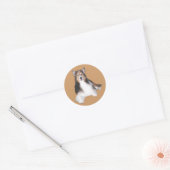 Sticker Sheltie (Enveloppe)