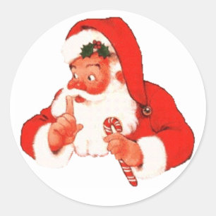 Sticker Shhhh Père Noël