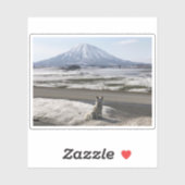 Sticker Shiba Inu (Feuille)