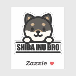 Sticker SHIBA INU FRÈRE - Conception de frère Shiba Inu co