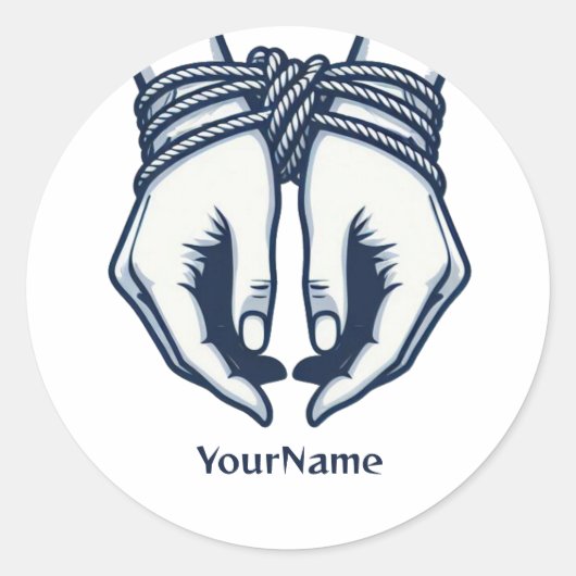 Sticker Shibari : Personnalisez votre passion (Devant)