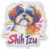 Sticker Shih Tzu (Devant)