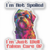 Sticker Shih Tzu (Devant)