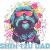 Sticker Shih Tzu Papa (Devant)