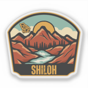 Sticker Shiloh, Géorgie