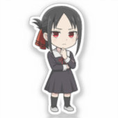 Sticker Shinomiya Kaguya Chibi Love War Art (Recto)