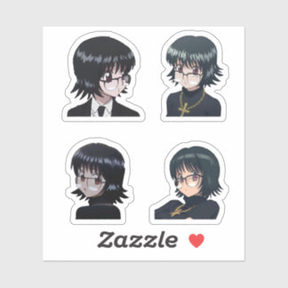 Sticker Shizuku Murazaki chasseur x chasseur anime autocol