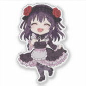 Sticker Shizuku-tan Chibi Cosplay Doll Art (Devant)