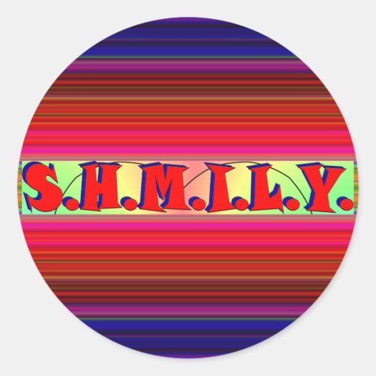 Sticker SHMILY (Devant)