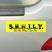 Sticker SHMILY Bumper (En voiture)