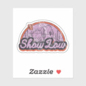Sticker Show Low, Arizona (Feuille)