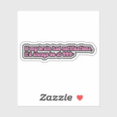 Sticker Si mon cerveau avait des notifications, TDAH Cerve (Feuille)