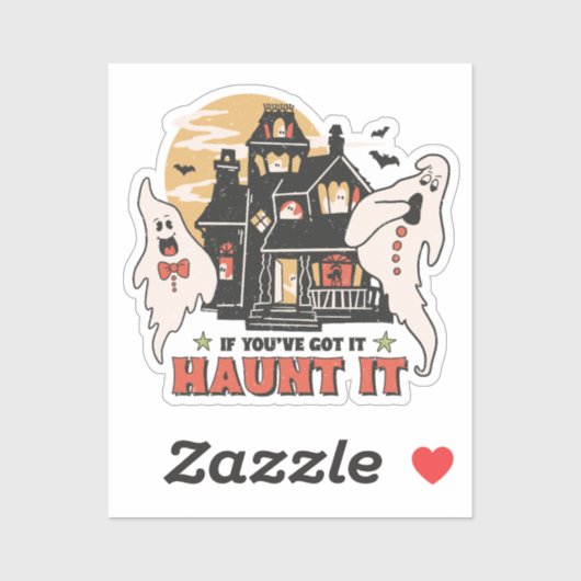 Sticker Si Vous L'Avez, Haunt It (Feuille)