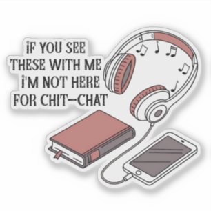 Sticker Si Vous Voyez Ceux-Ci Avec Moi Réserver Livre Lect