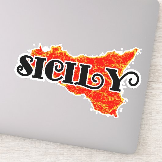 Sticker Sicile (Détail)