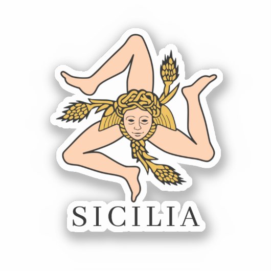Sticker Sicilia (Recto)
