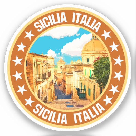 Sticker Sicilia (Recto)