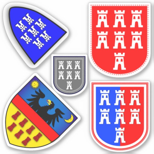 Sticker Siebenbürger Wappen (Devant)