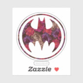 Sticker Signal de chauve-souris rouge (Feuille)