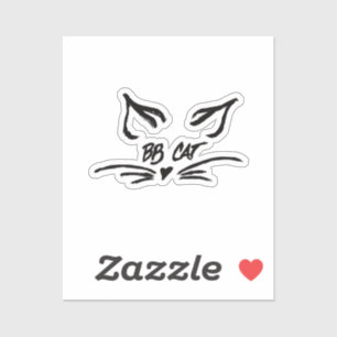 Sticker Signature BB Cat