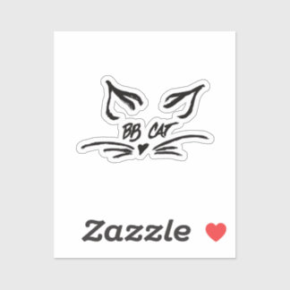 Sticker Signature BB Cat