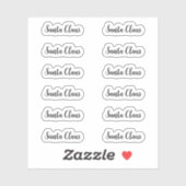 Sticker Signature Brilliant Kiss-Cut Santa Claus (Feuille)
