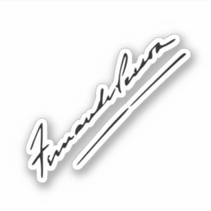 Sticker Signature de Fernando Pessoa