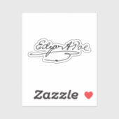 Sticker Signature Edgar Allan Poe (Feuille)