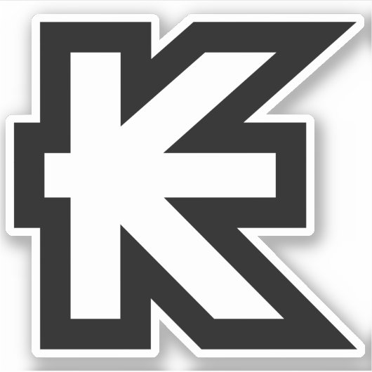 Sticker SIGNE D'ARGENT Laos Kip Lao / Laotien (Devant)