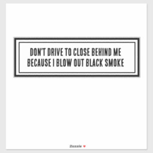 STICKER SIGNE D'AVERTISSEMENT