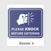 Sticker Signe de frappe (Feuille)