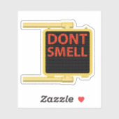 Sticker Signe de pas de croix de marche (Feuille)