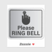 Sticker Signe de porte (Feuille)