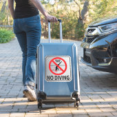 Sticker Signe d'eau faible de plongée (Valise Insitu)