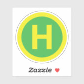 Sticker SIGNE Helipad (Feuille)