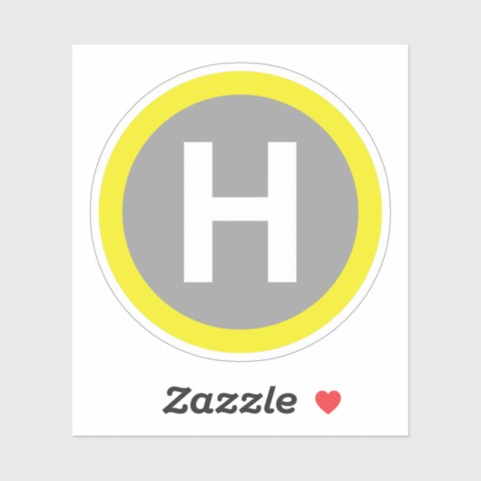 Sticker SIGNE Helipad (Feuille)