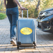 Sticker Signe Pas de chaussures (Valise Insitu)