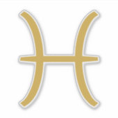 Sticker SIGNE Zodiaque Pisces (Devant)