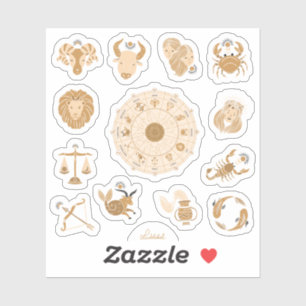 Sticker Signes zodiaques occidentaux