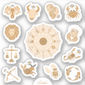 Sticker Signes zodiaques occidentaux (Devant)