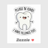 Sticker S'Il Vous Plaît, Soyez Gentils Que J'Ai Des Rempli (Feuille)