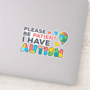 Sticker S'Il Vous Plaît, Soyez Patients, J'Ai Des Puzzles 