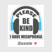 Sticker S'Il Vous Plaît, Soyez Semblable Que J'Ai Une Sens (Feuille)