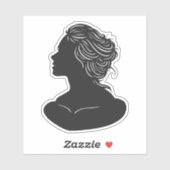 Sticker Silhouette (Feuille)